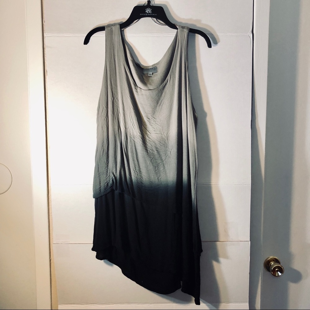 Grey Ombré Blouse